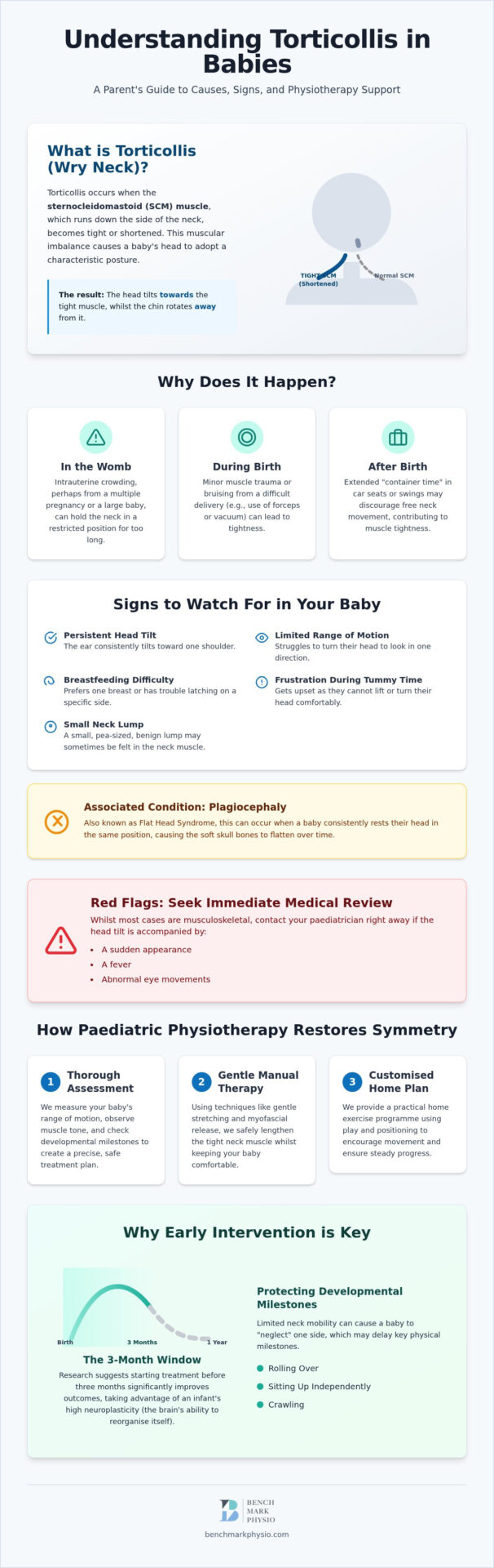 Baby Torticollis: Signs, Causes & Physiotherapy Benefits